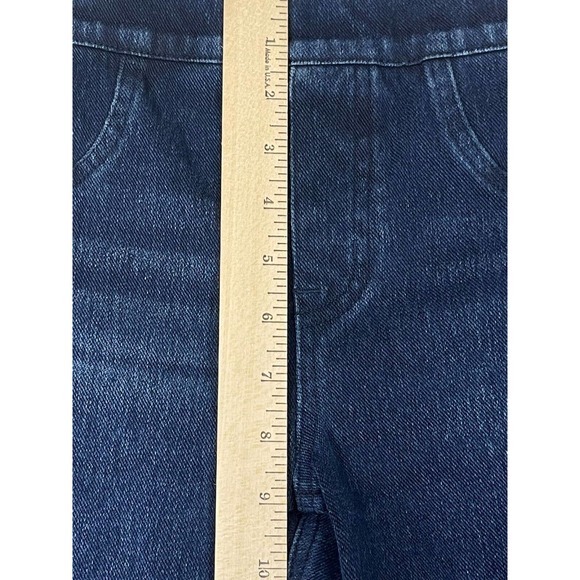 Spanx Jeans Adult Small Blue Jean-ish Ankle Leggings Pull On Stretch Womens - Picture 4 of 13